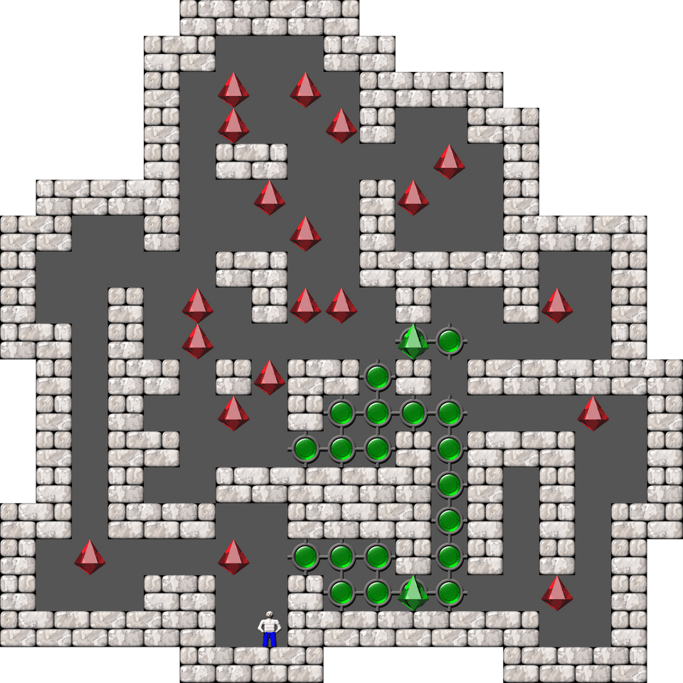 Sokoban Thinking Rabbit Arranged level 515